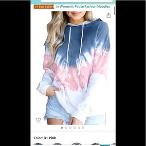 NWT Tie Die Hoodie
